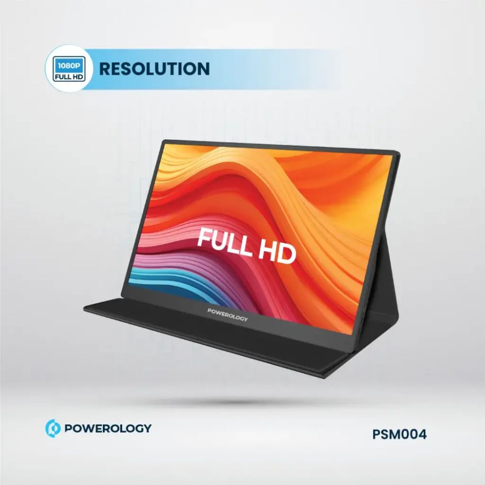 Powerology Ultra-Slim Portable Monitor 144Hz – 15.6″
