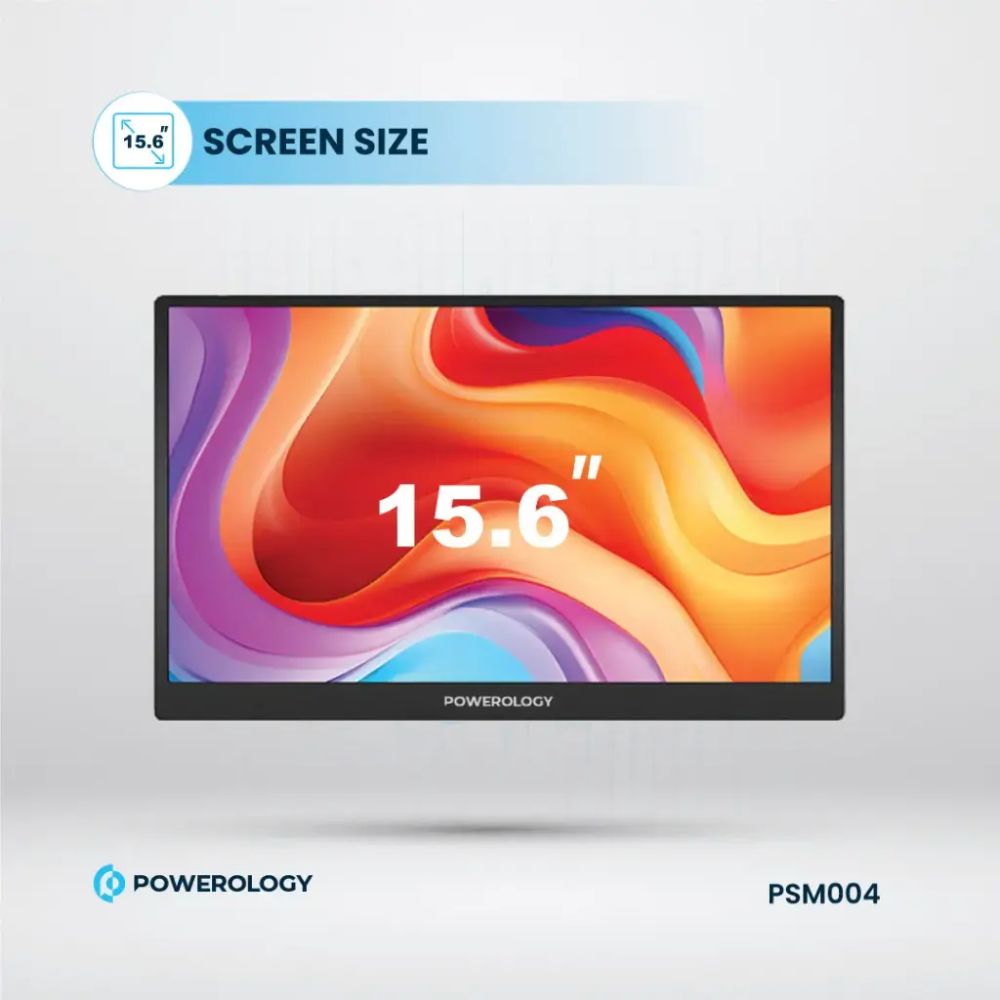 Powerology Ultra-Slim Portable Monitor 144Hz – 15.6″