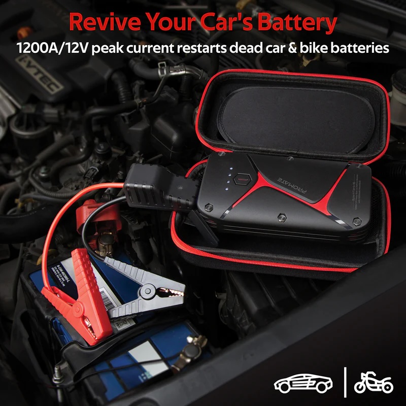 Promate Heavy Duty Car Battery Booster PowerBank
