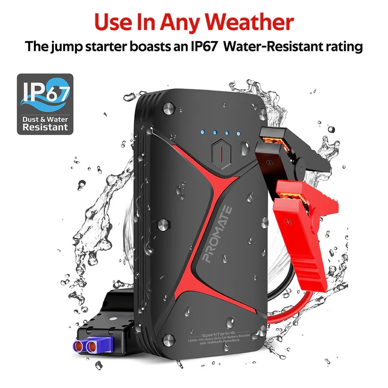 Promate Heavy Duty Car Battery Booster PowerBank