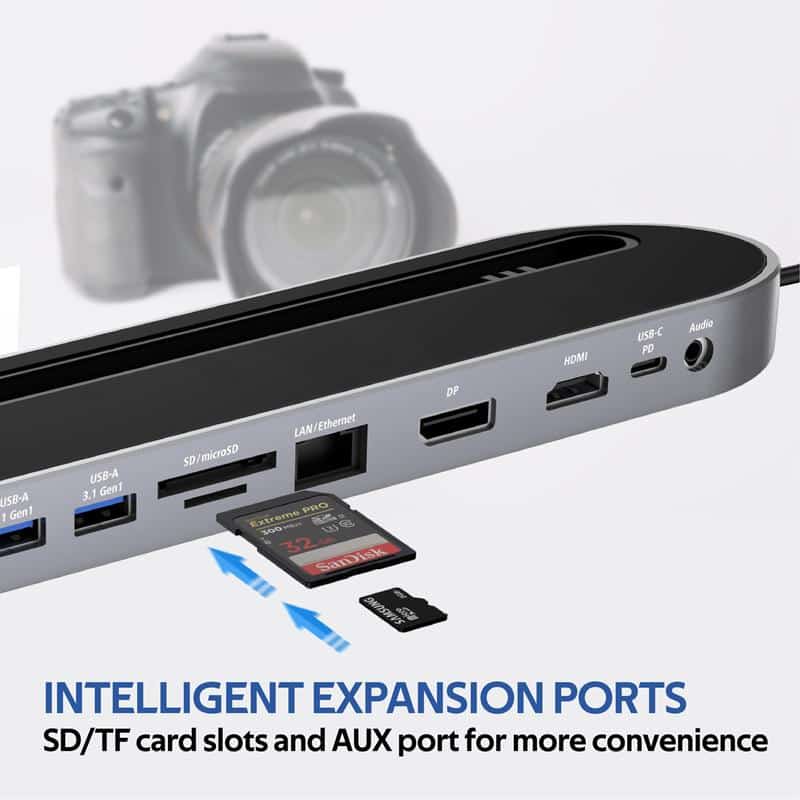 Promate High Speed All-in-1 Multiport USB-C Docking Station