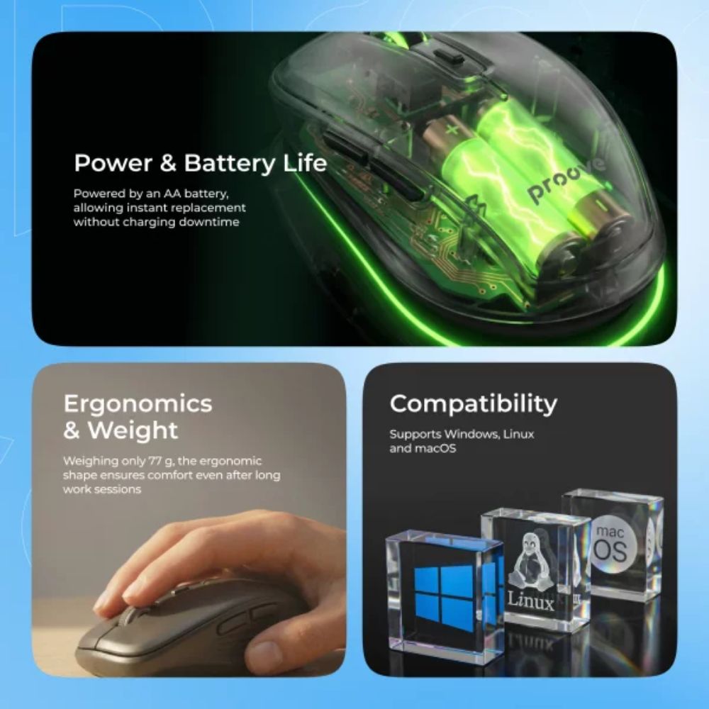 Proove Click Wireless Mouse