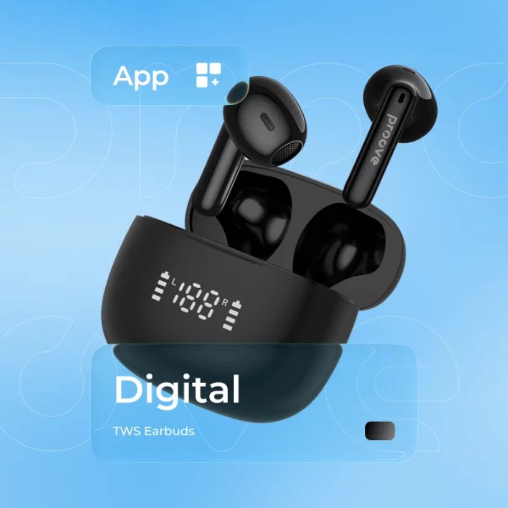 Proove Digital Wireless Earphones (App Support)