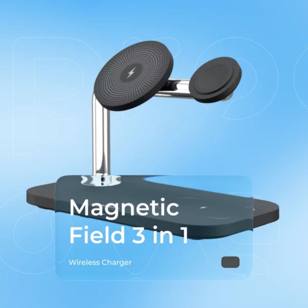 Proove Magnetic Field 3-in-1 Wireless Charging Station