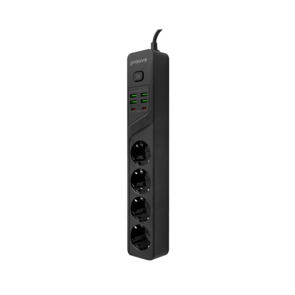 Proove Power Strip P-04 (4 sockets 4 USB 2 Type-C) 2М
