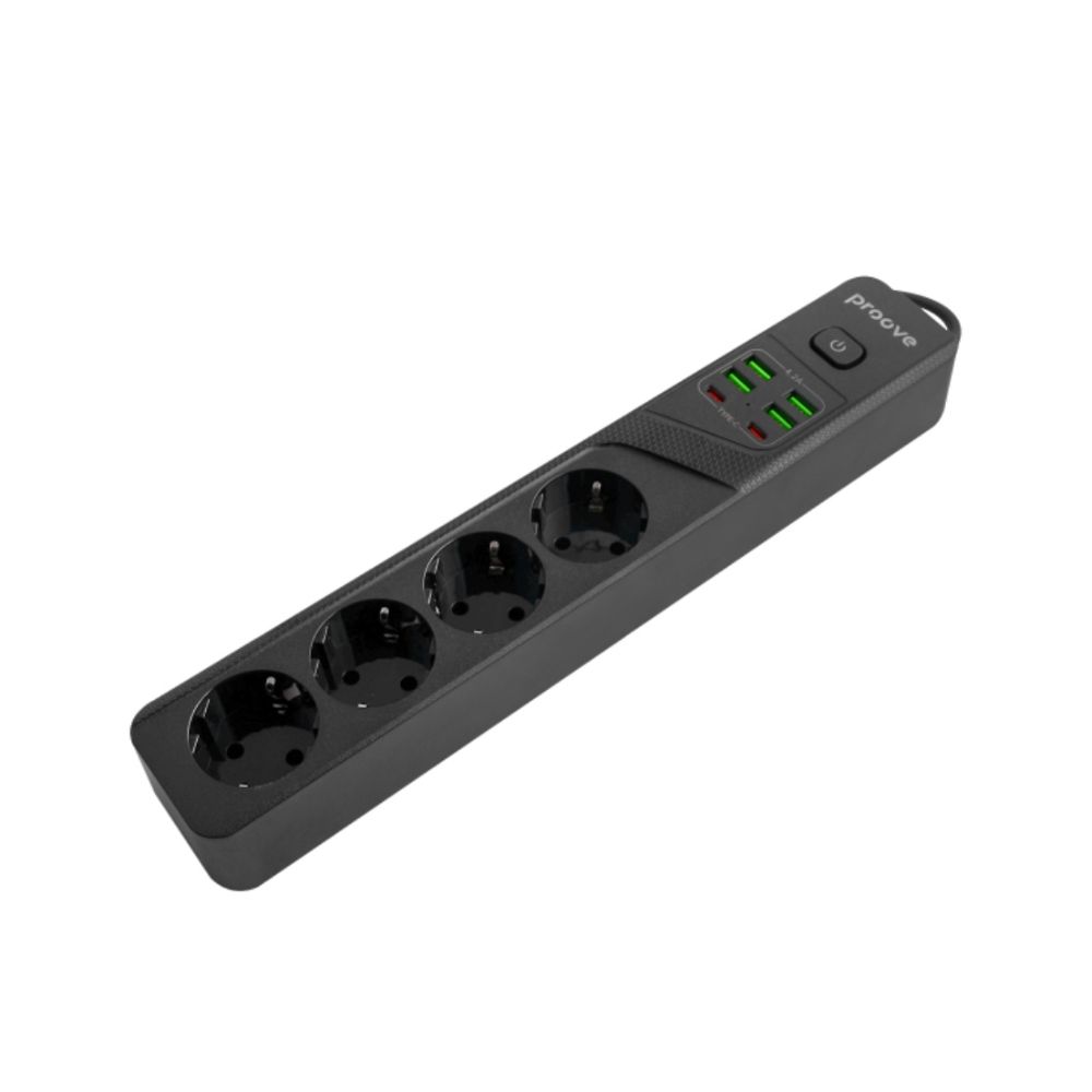 Proove Power Strip P-04 (4 sockets 4 USB 2 Type-C) 2М