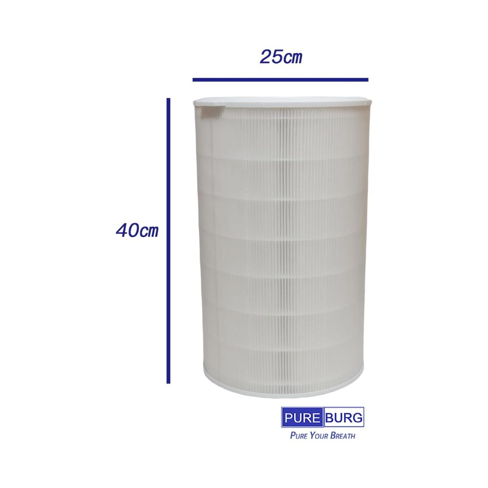 PUREBURG Replacement Filter Compatible with Xiaomi Smart Air Purifier Elite