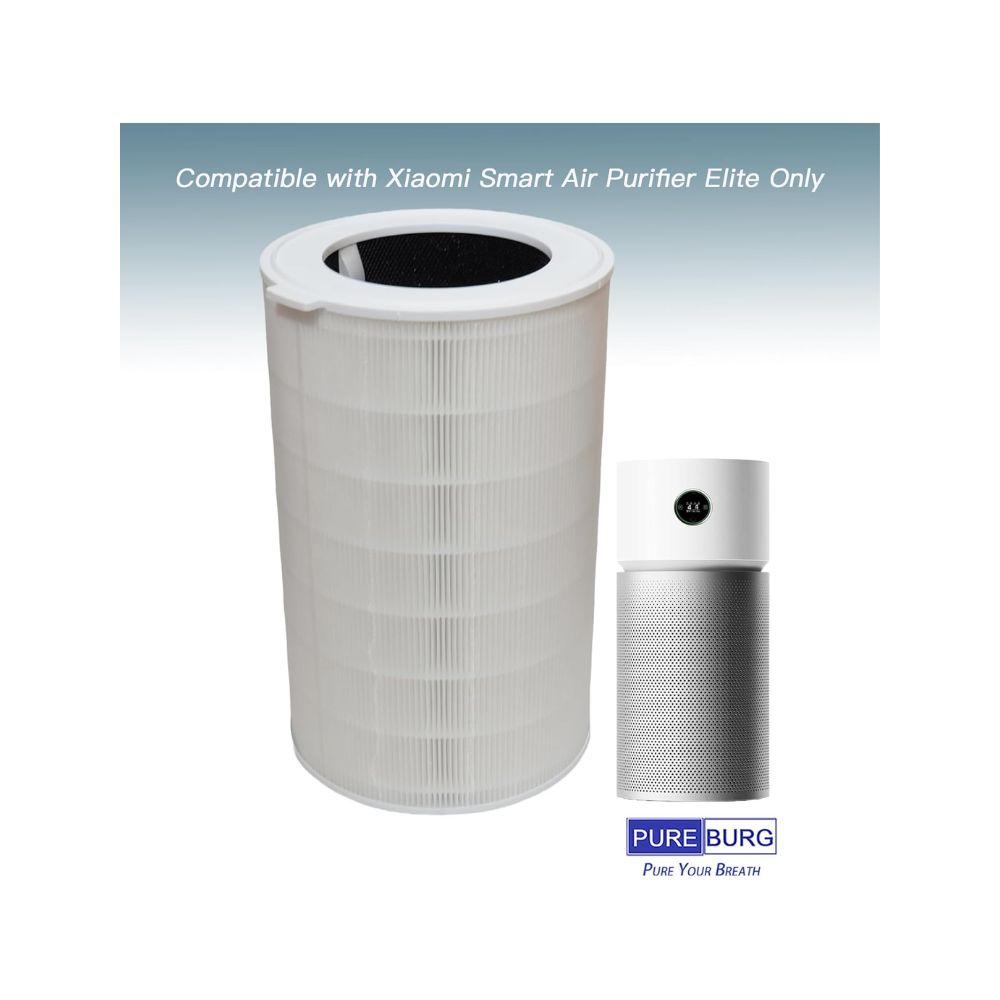PUREBURG Replacement Filter Compatible with Xiaomi Smart Air Purifier Elite