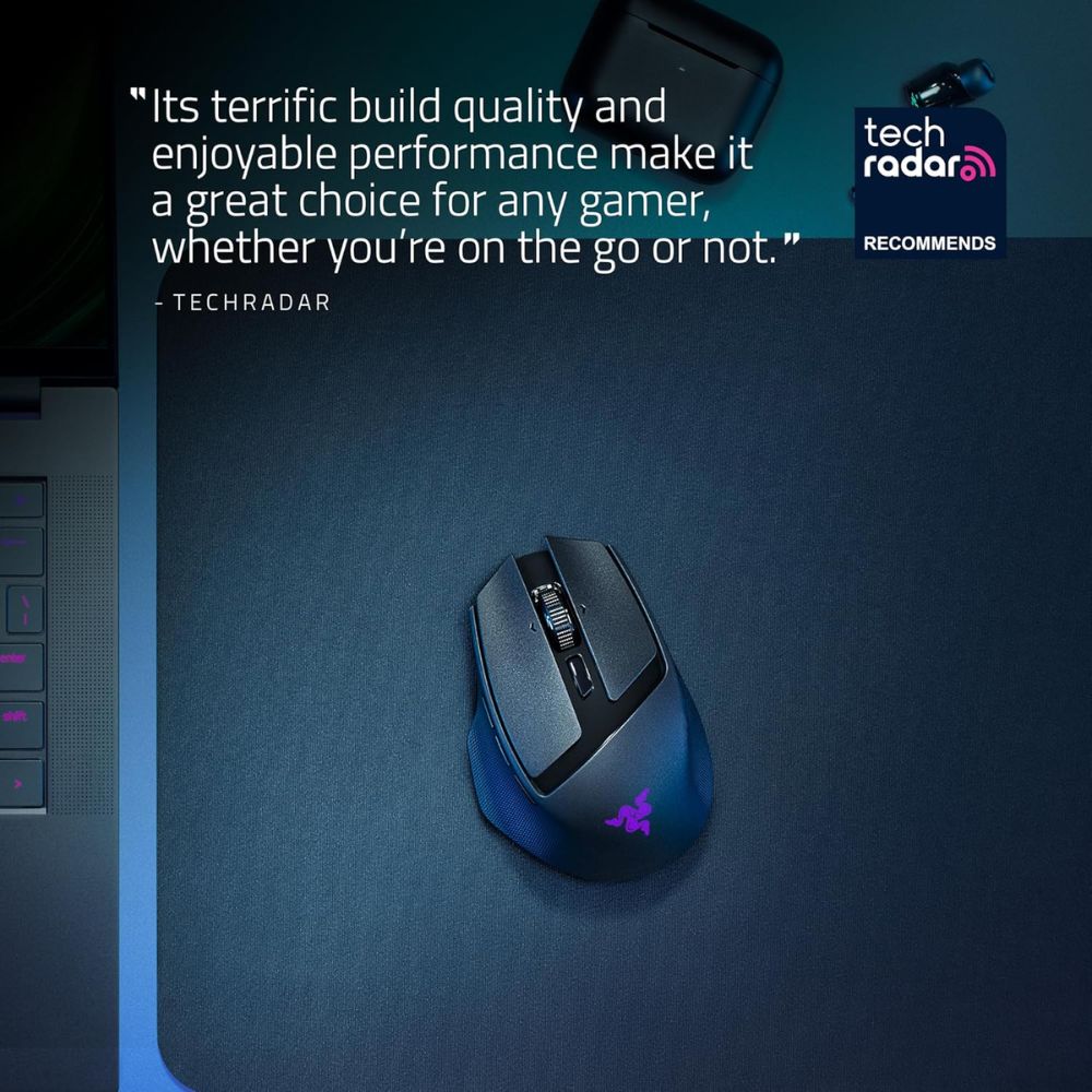 Razer Basilisk Mobile Wireless Gaming Mouse – Black (RZ01-04310100-R3G1)
