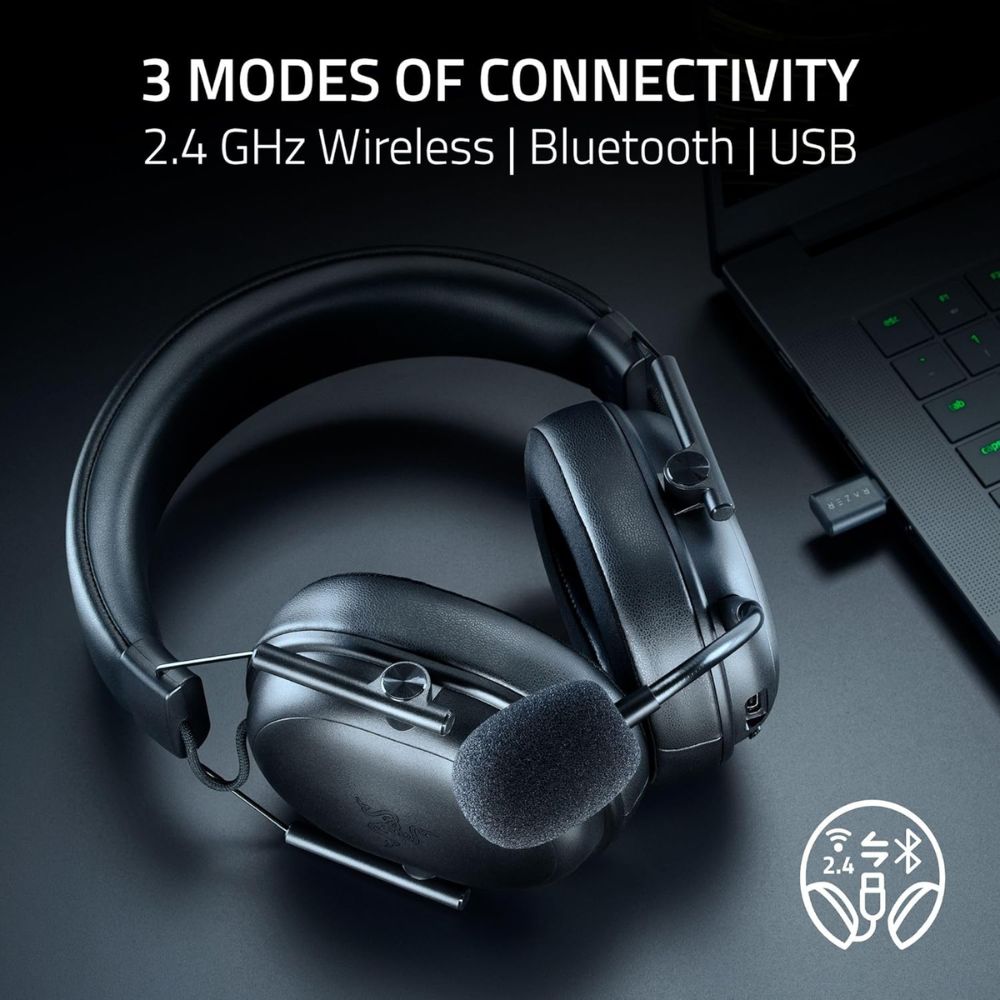 Razer BlackShark V3 X HyperSpeed Wireless Gaming Headset – Black