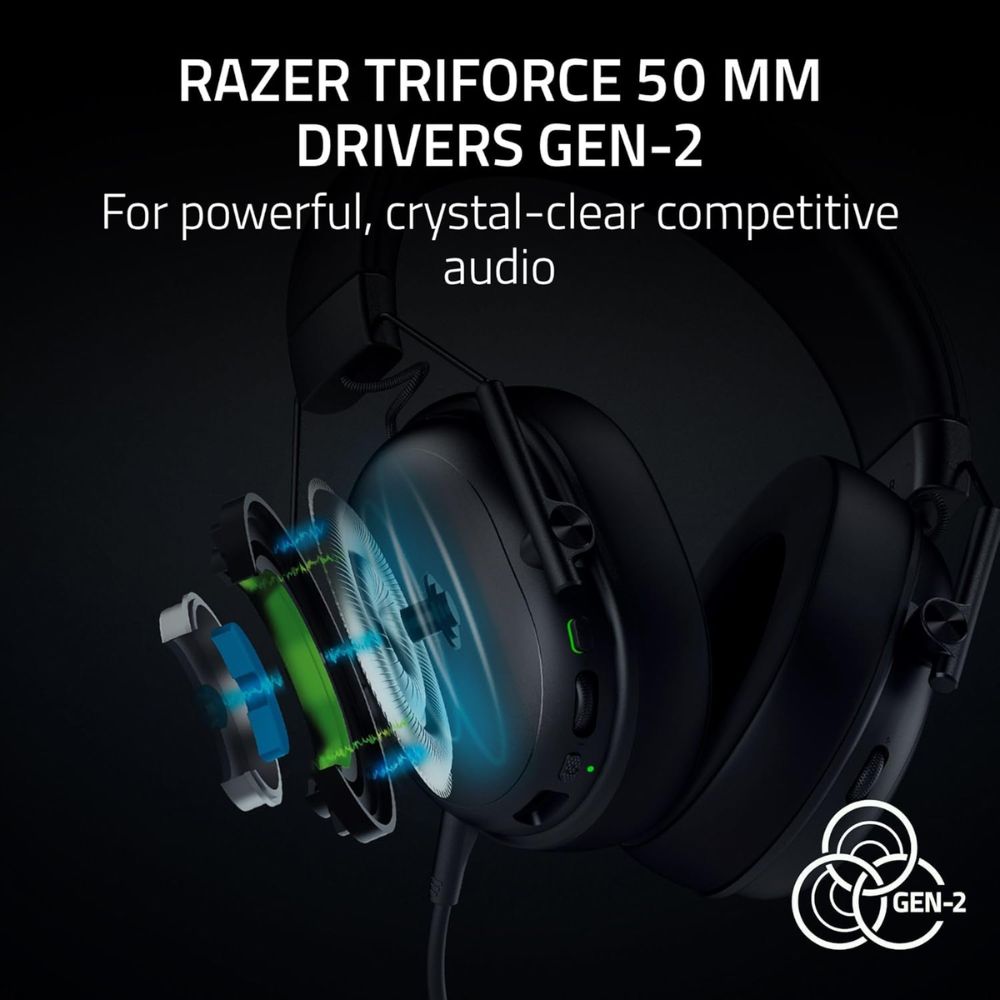 Razer BlackShark V3 X HyperSpeed Wireless Gaming Headset – Black