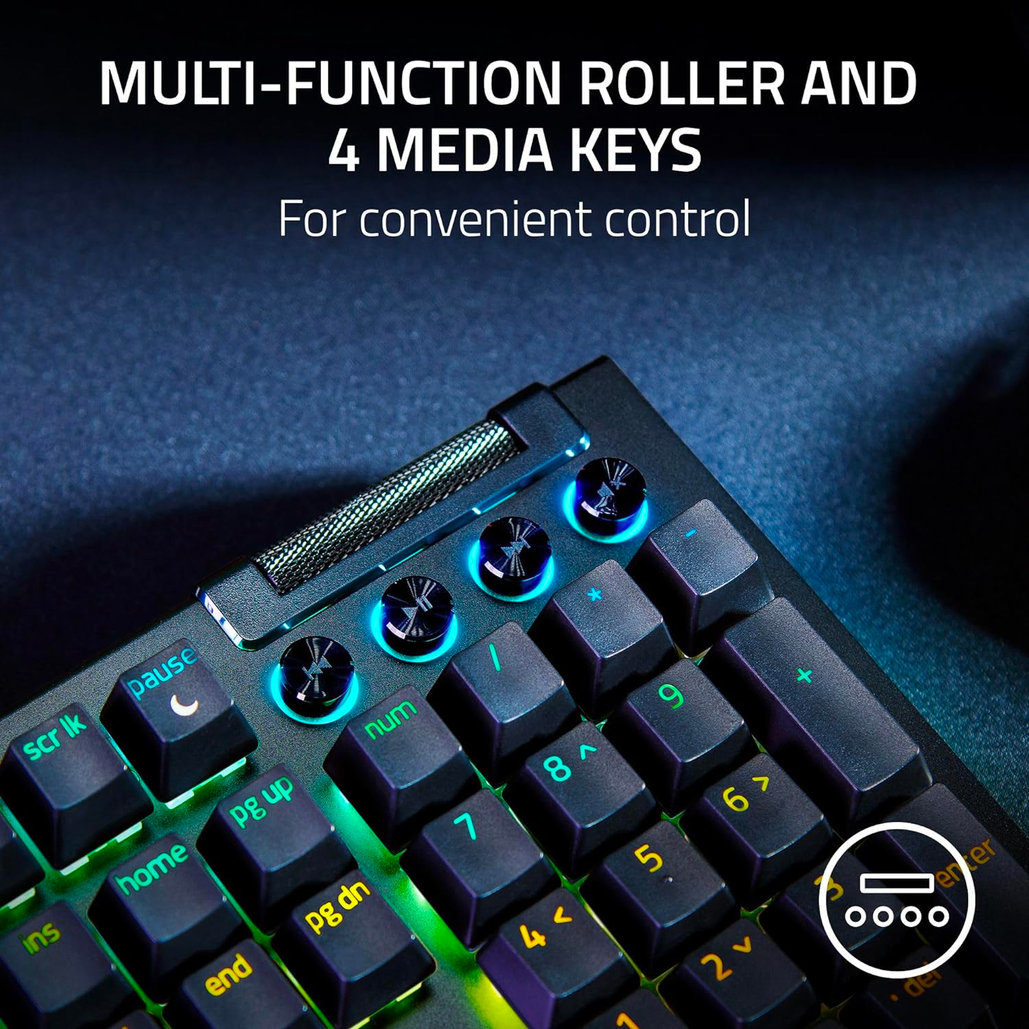 Razer BlackWidow V4 -Green Mechanical Switches