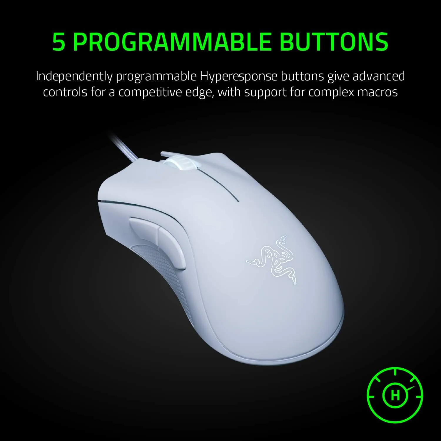 Razer DeathAdder Essential (2021) – Wired Gaming Mouse
