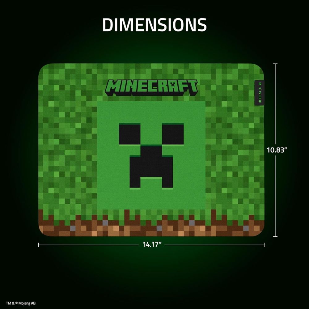 Razer Gigantus V2 Soft Gaming Mouse Pad Medium – Minecraft Edition