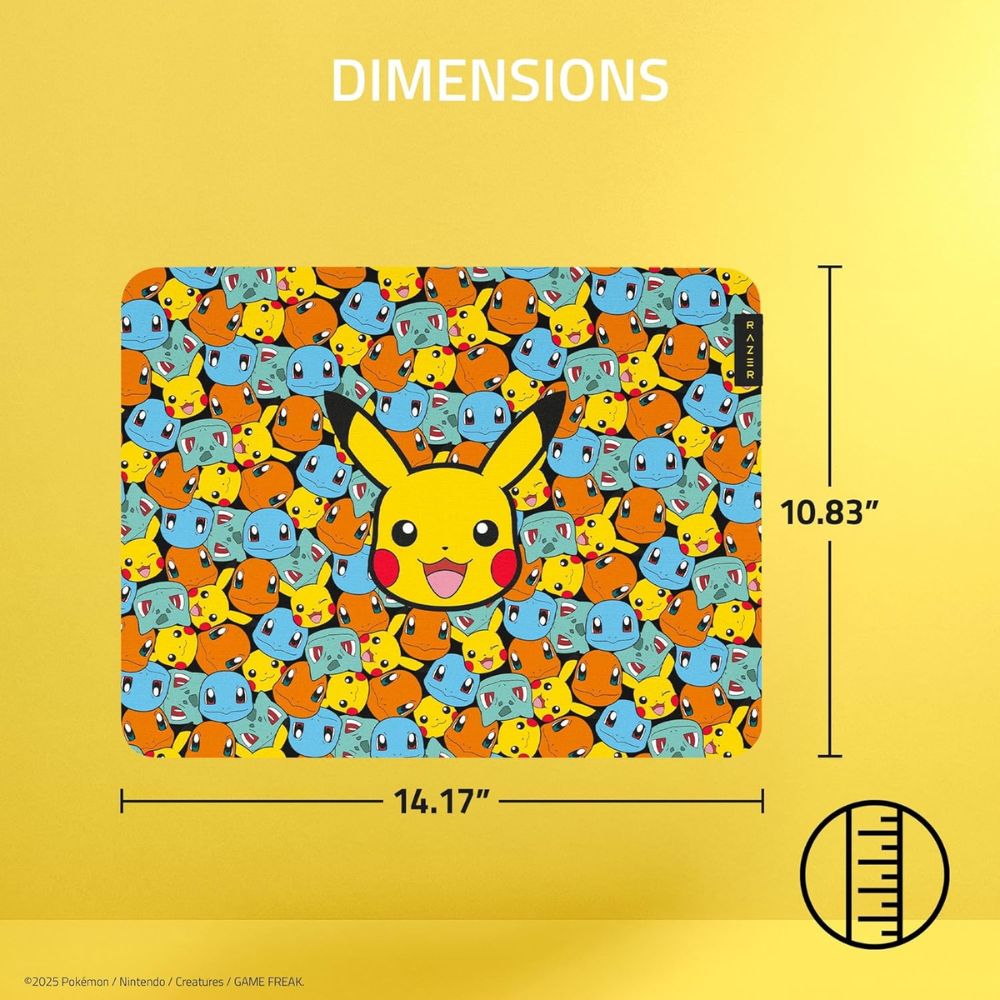 Razer Gigantus V2 Soft Gaming Mouse Pad Medium – Pokémon Edition