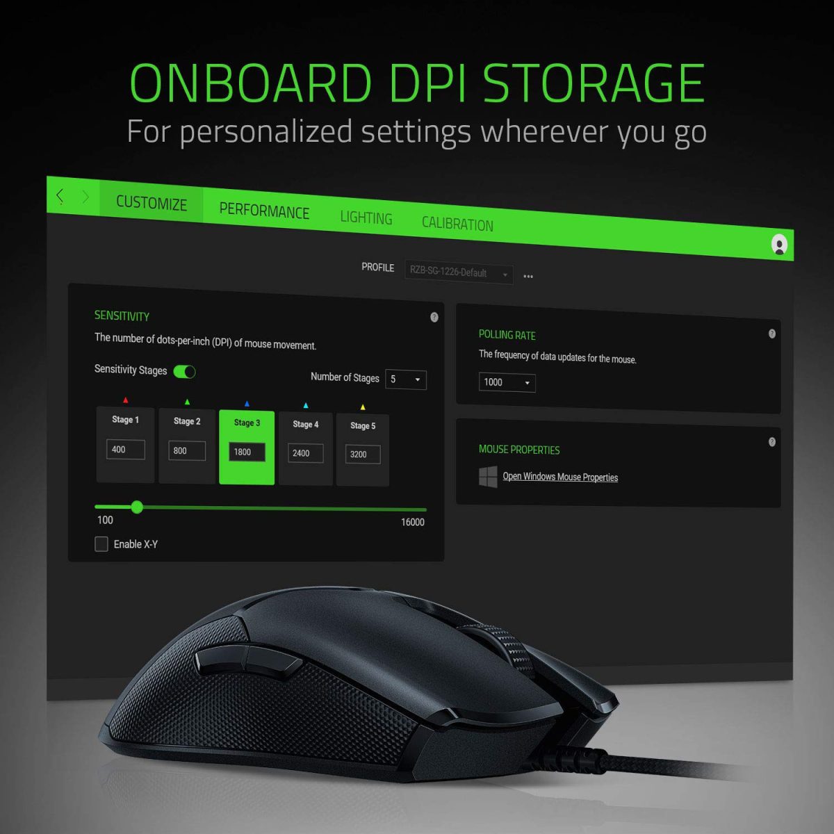 Razer Viper Ultralight Ambidextrous Wired Gaming Mouse
