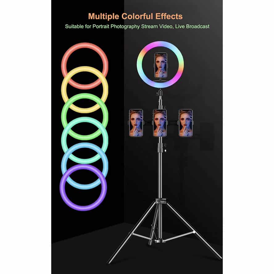RGB LED SOFT RING LIGHT MJ33