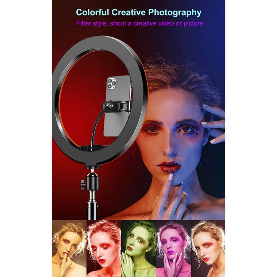 RGB LED SOFT RING LIGHT MJ33