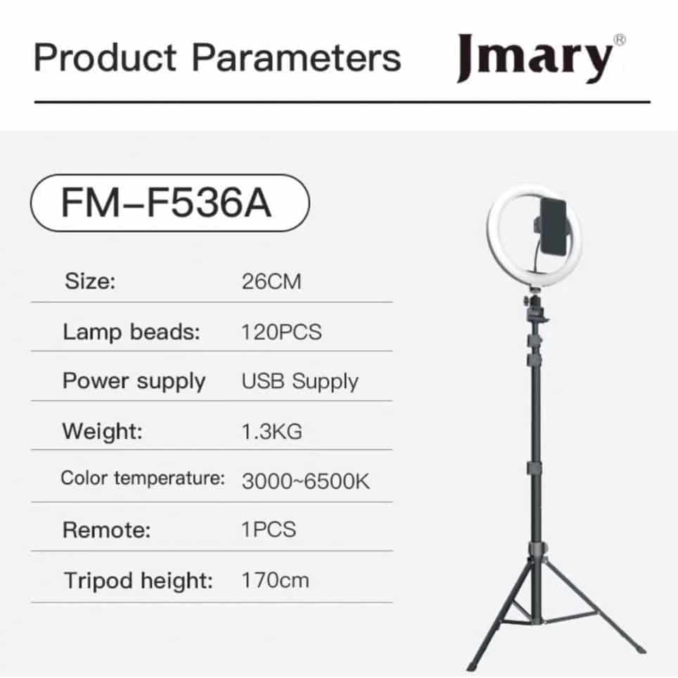 Ring Light JMARY FM-536A LIVE LED
