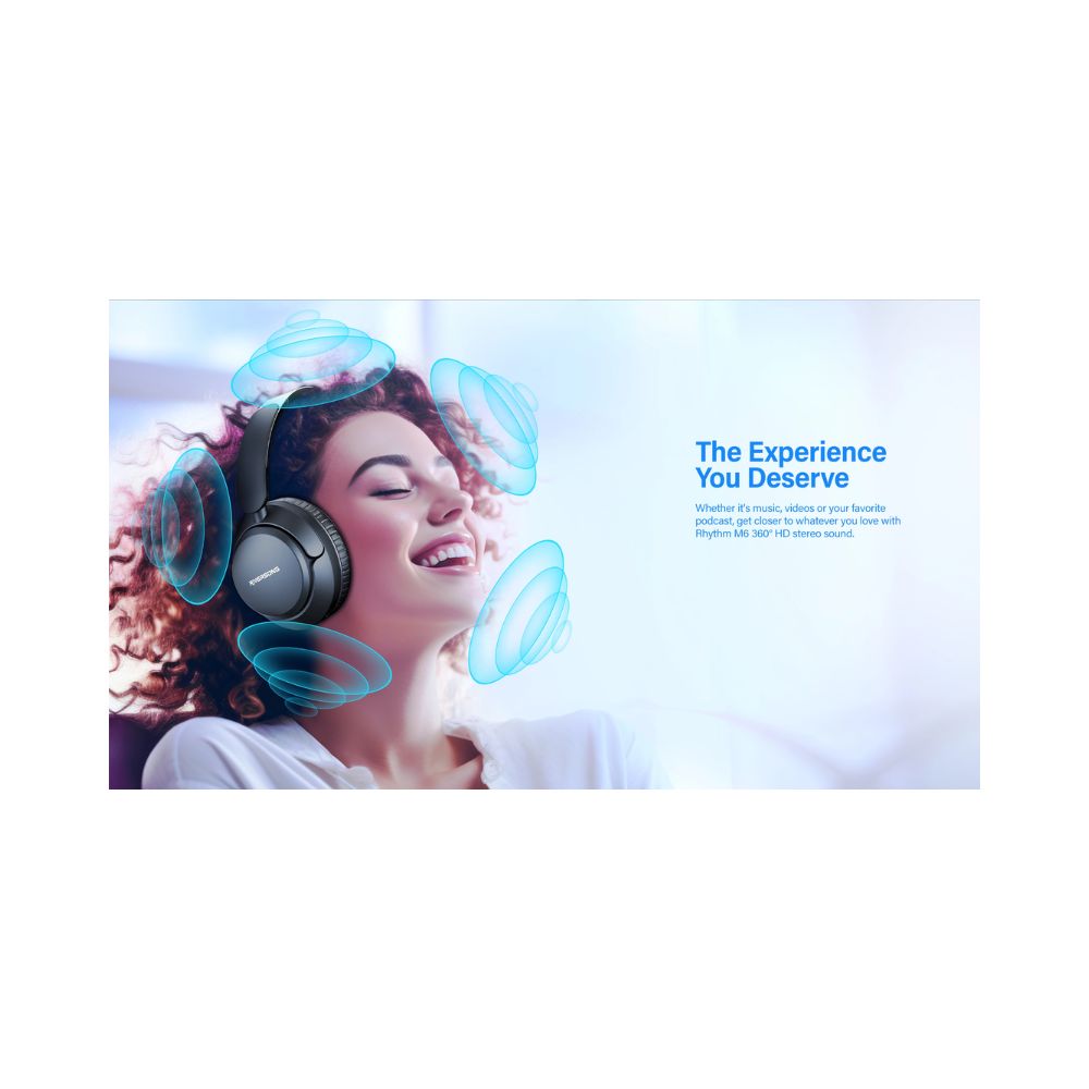Riversong Rhythm M6 Wireless Bluetooth Headphones