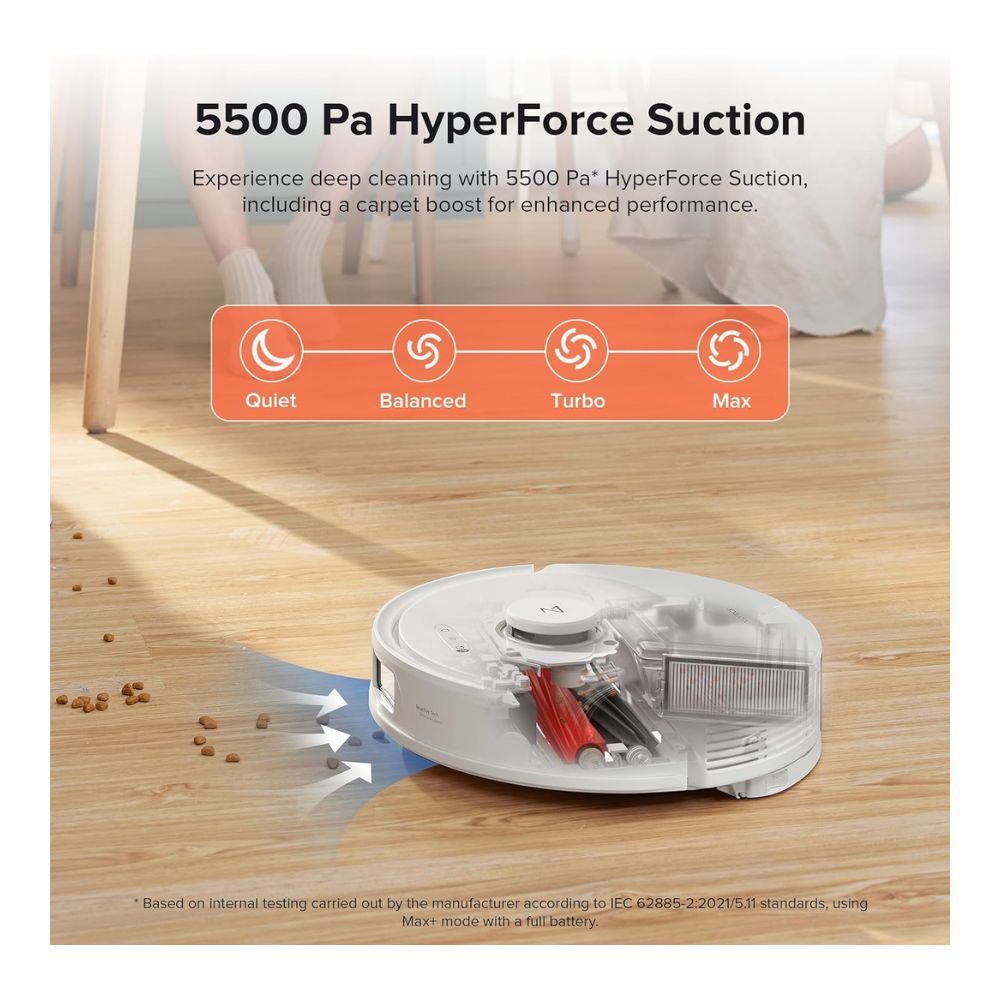 Roborock Q8 Max+ Robot Vacuum and Mop with Auto-Empty Dock