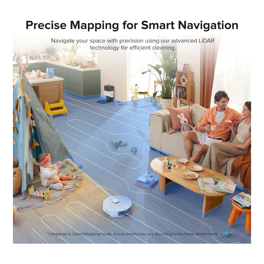 Roborock Q8 Max+ Robot Vacuum and Mop with Auto-Empty Dock
