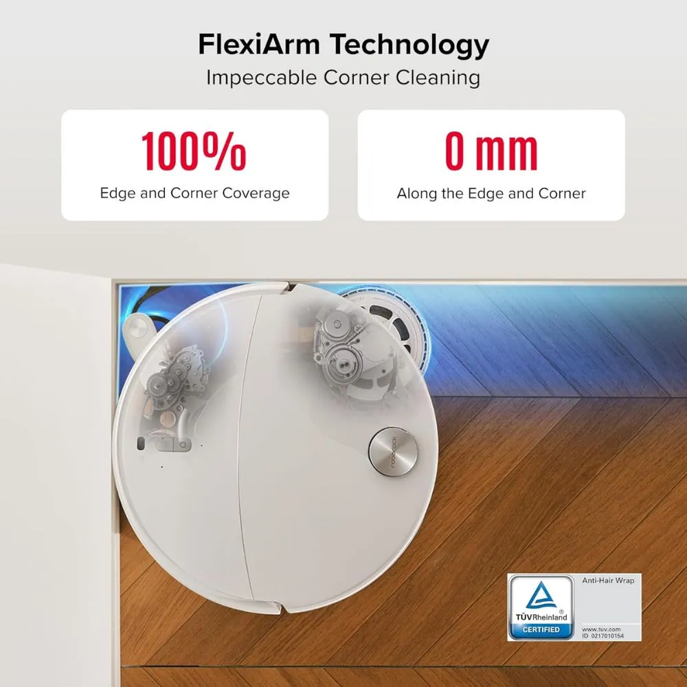 Roborock Qrevo Curv 2 Pro Robot Vacuum Cleaner with Mop