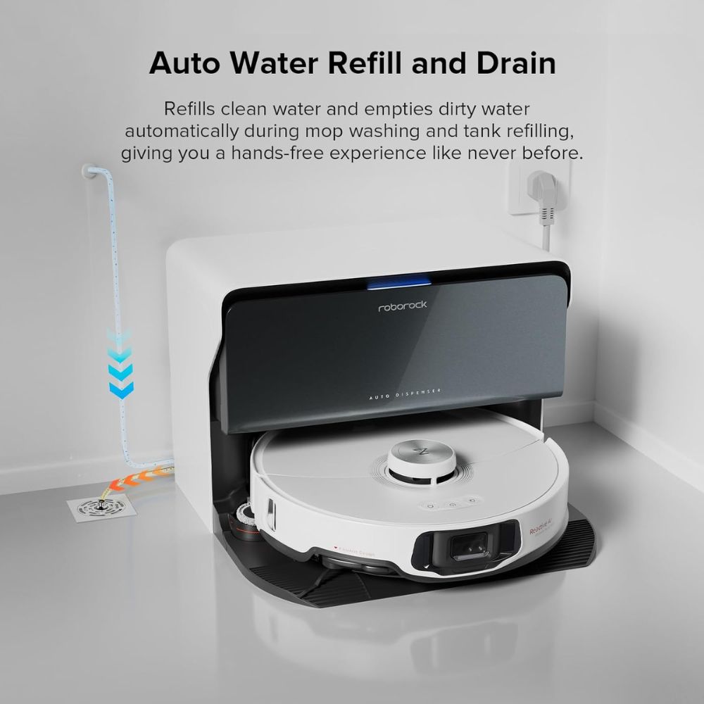 roborock S8 MaxV Ultra with Refill and Drainage System Robot Vacuum and Mop (Auto Version)