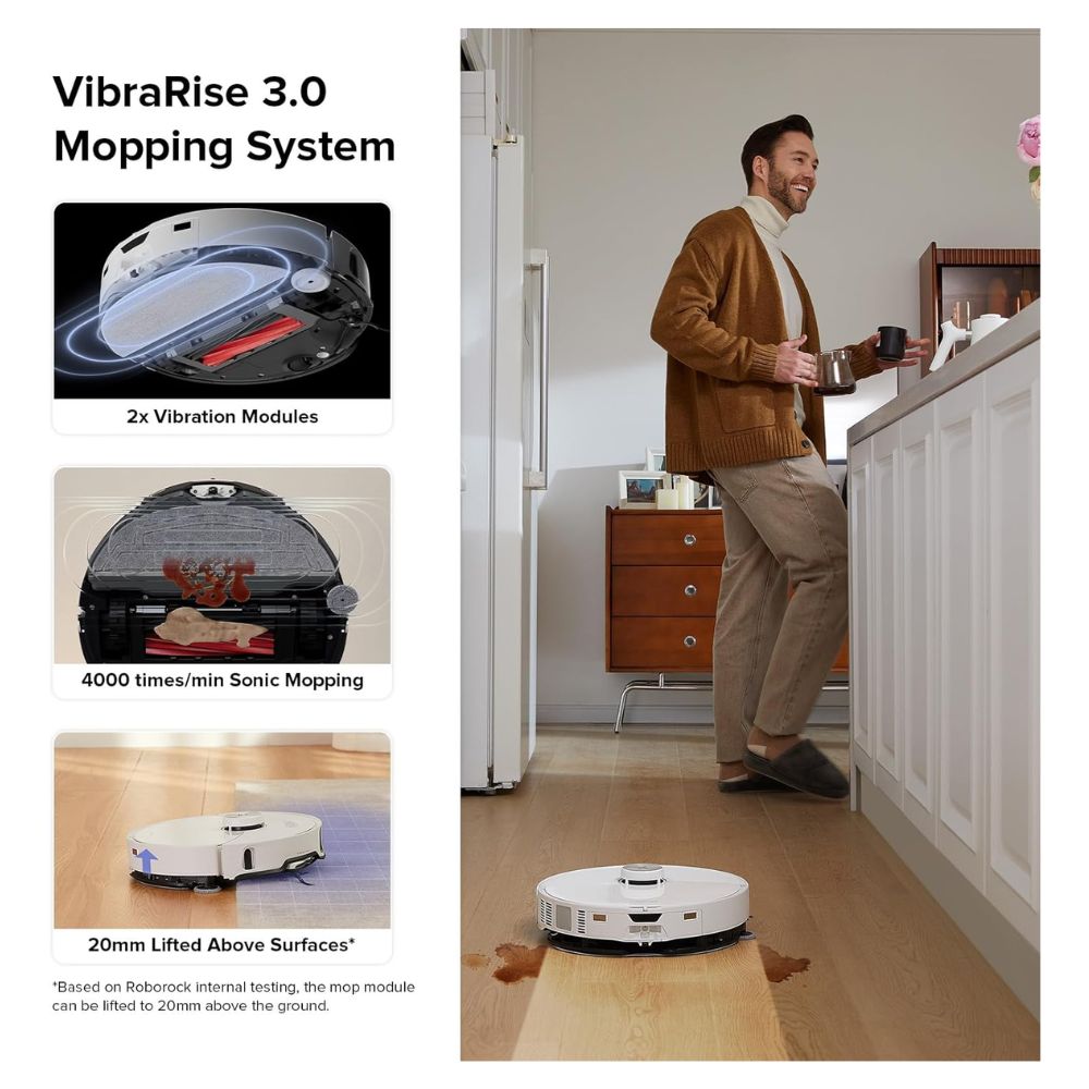 roborock S8 MaxV Ultra with Refill and Drainage System Robot Vacuum and Mop (Auto Version)