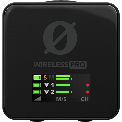 RODE Wireless PRO 2-Person Clip-On Wireless Microphone Ultimate Voice