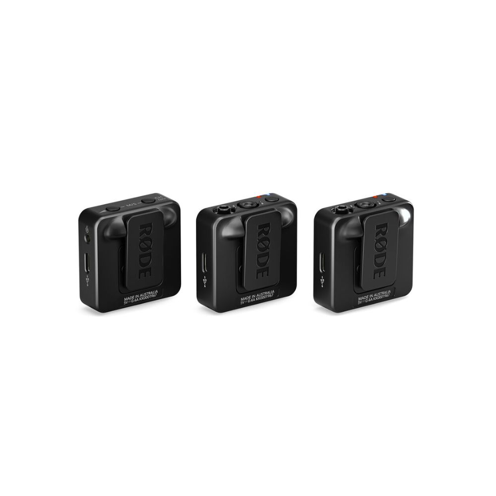 RODE Wireless GO Gen 3 2-Person Compact Digital Wireless Microphone System – Recorder (2.4 GHz)