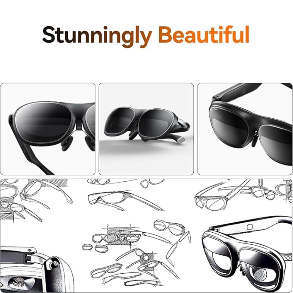 Rokid Max 2 AR Glasses with Station 2 – Silver
