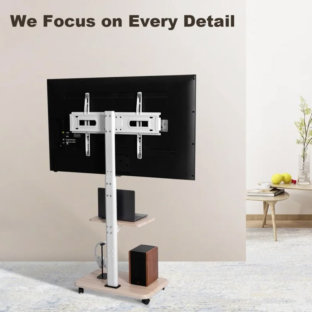 Rolling TV Stand – Floor TV Stand G2W (32-70 Inch)