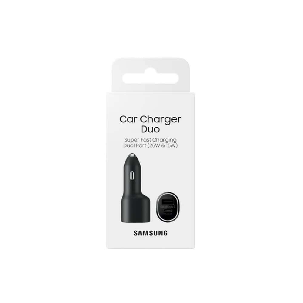 Samsung 40W Dual Port Car Charger (25W + 15W)