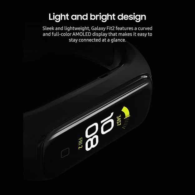 Samsung Galaxy Fit 2 Bluetooth Fitness Tracking Smart Band