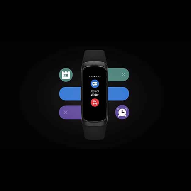 Samsung Galaxy Fit 2 Bluetooth Fitness Tracking Smart Band