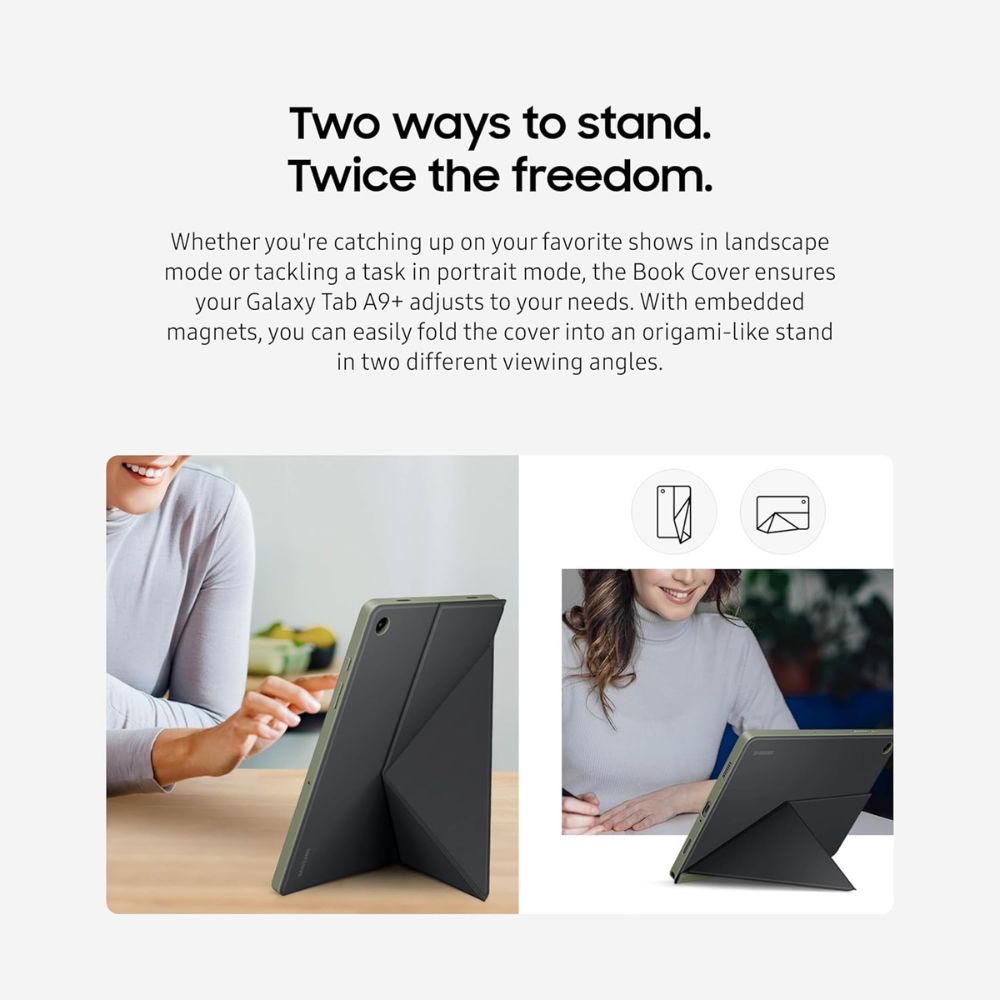 Samsung Galaxy Tab A9+ Book Cover