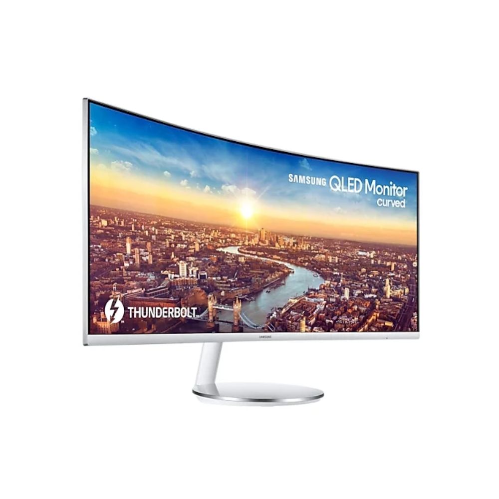 Samsung Qled Monitor Curved 34 Ultra WQHD 100Hz Thunderbolt 3 – LC34J791WTPXEN