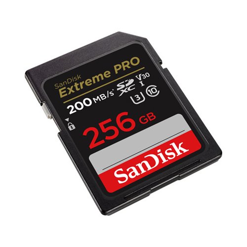 SanDisk 256GB Extreme PRO UHS-I SDXC Memory Card