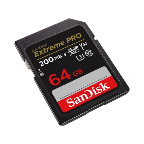 SanDisk 64GB Extreme PRO UHS-I SDXC Memory Card