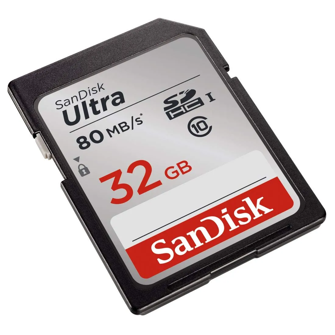 SanDisk Ultra 32GB Class 10 SDHC UHS-I Memory Card up to 80MB/s