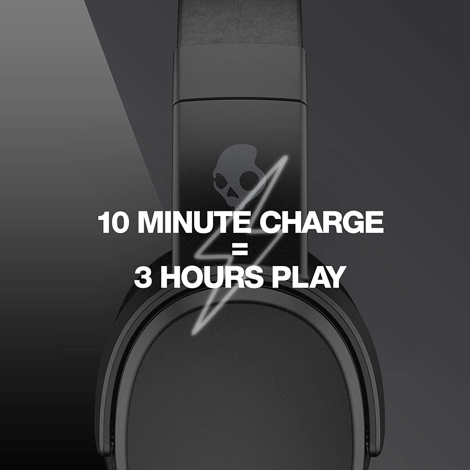Skullcandy Crusher Wireless Over-Ear Headphones – Black