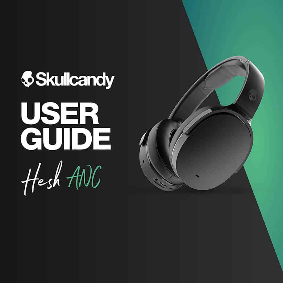Skullcandy Hesh ANC Wireless Over-Ear Headphones, Active Noise Cancelling