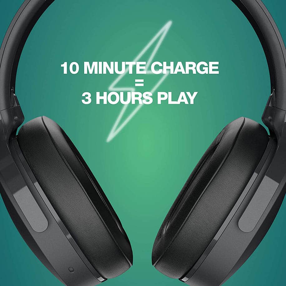 Skullcandy Hesh ANC Wireless Over-Ear Headphones, Active Noise Cancelling