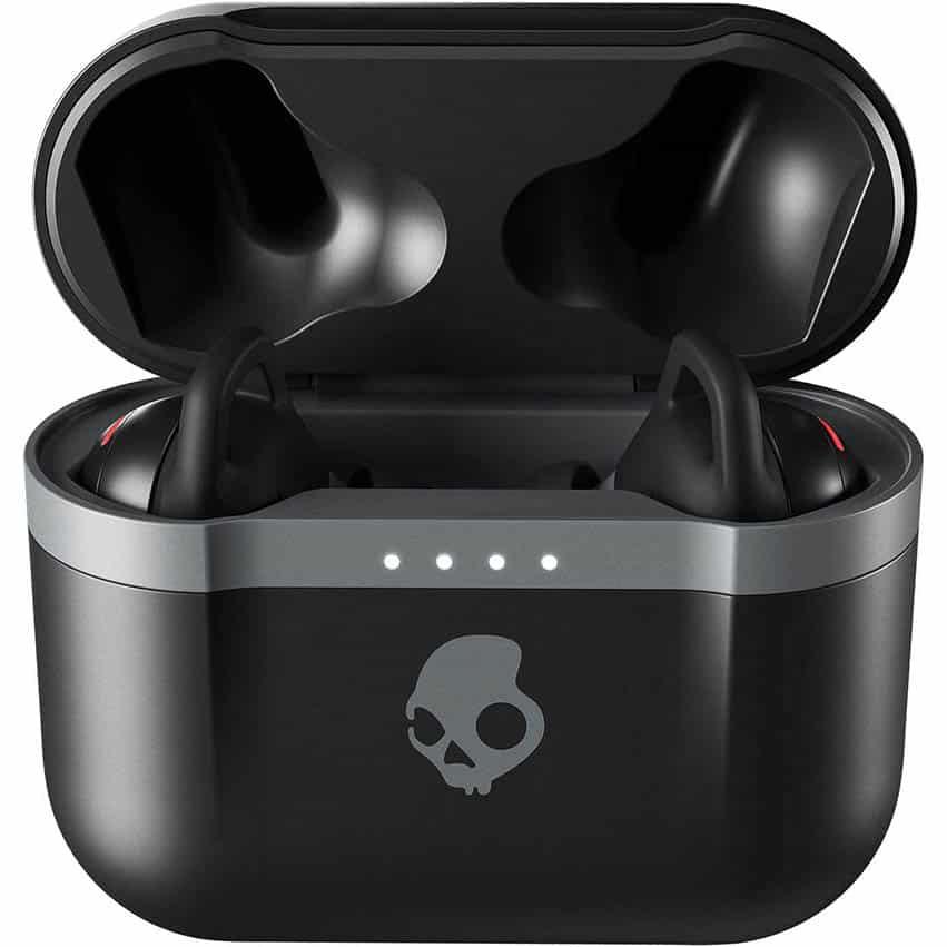Skullcandy Indy Evo True Wireless In-Ear Earbuds – True Black/Pure Mint
