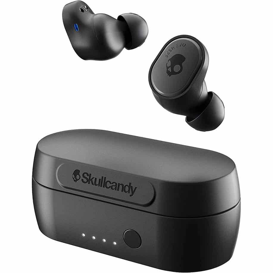 Skullcandy Sesh Evo True Wireless In-Ear Earbud – True Black/Pure Mint