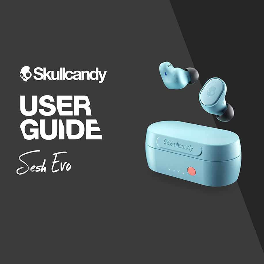 Skullcandy Sesh Evo True Wireless In-Ear Earbud – True Black/Pure Mint