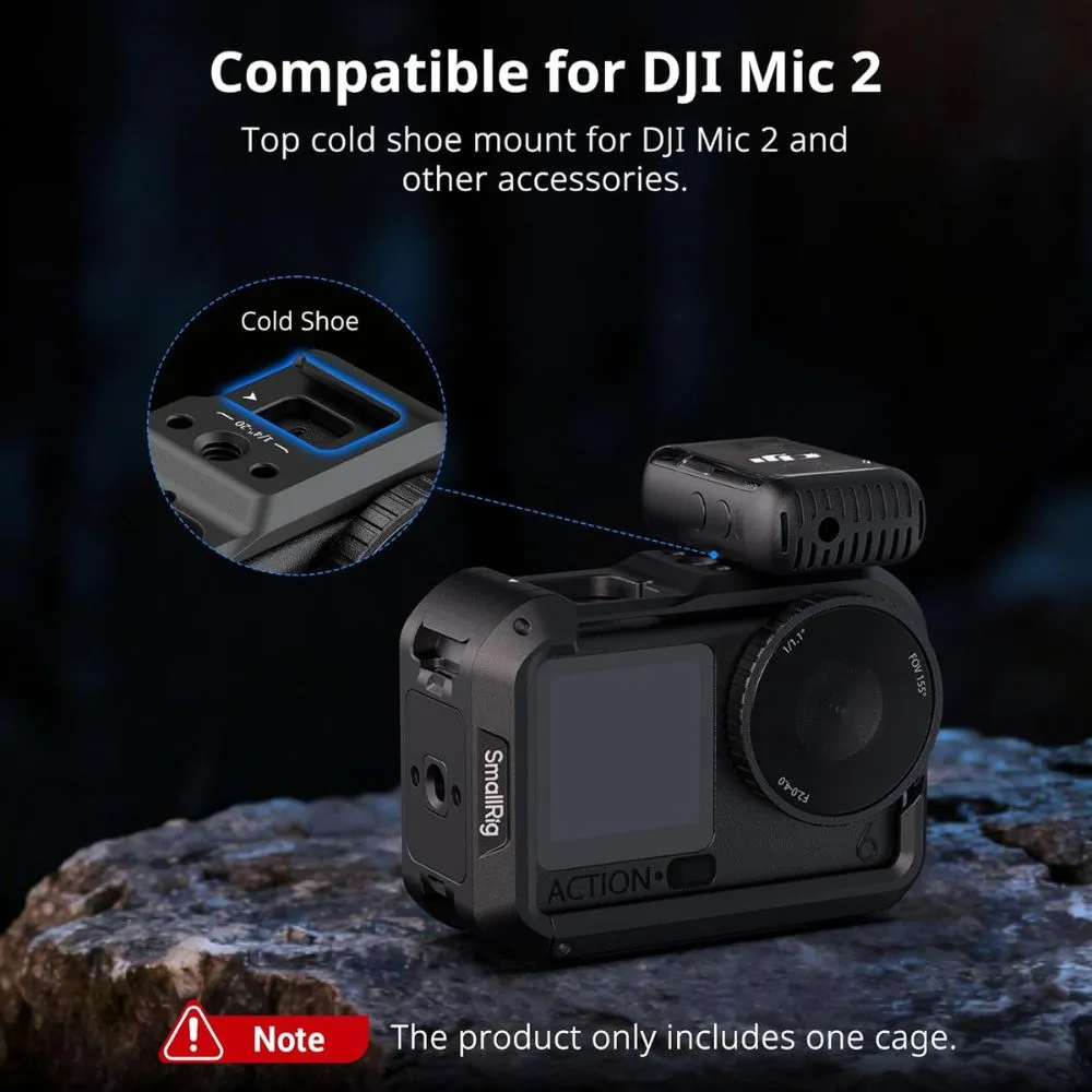 SmallRig Cage for DJI Osmo Action 6