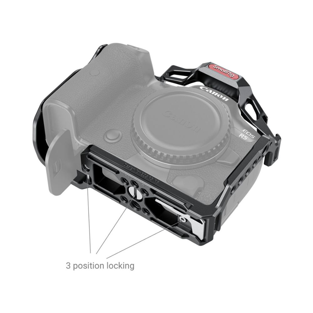 SmallRig Camera Cage for Canon EOS R5 C, R5, and R6