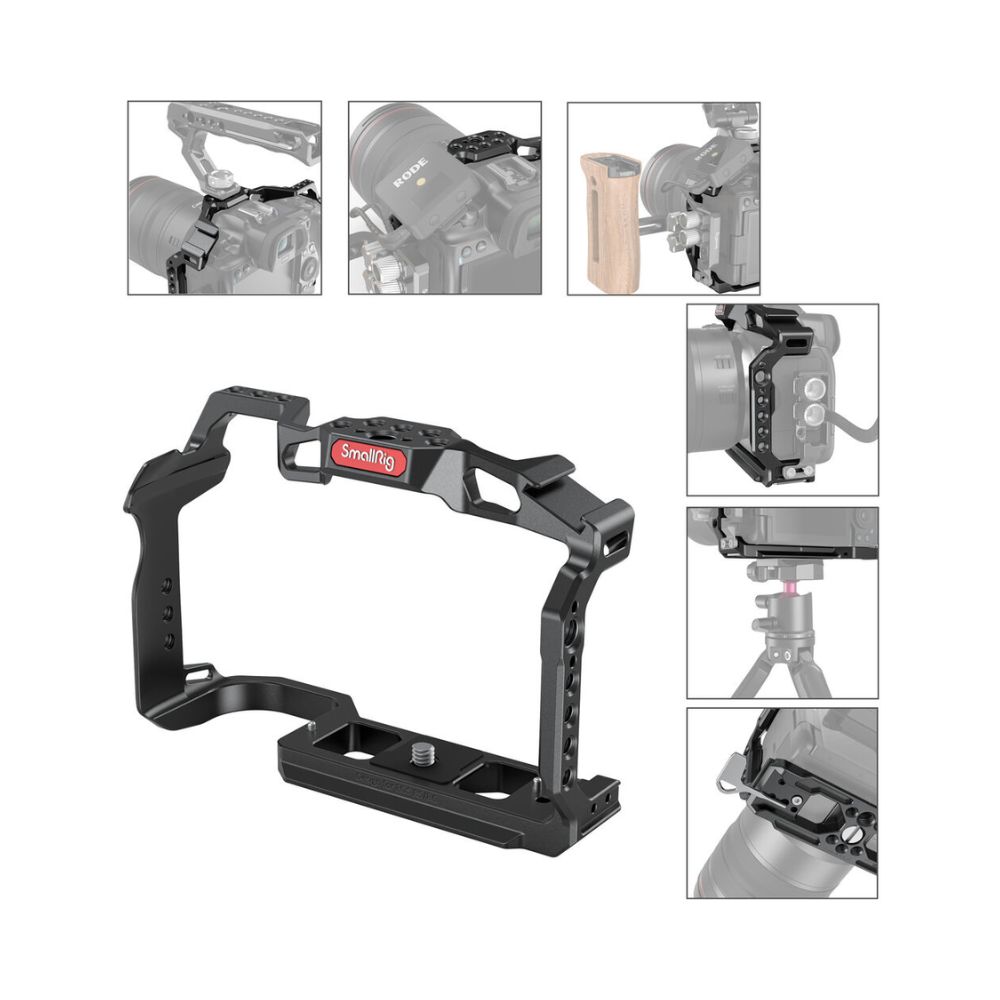 SmallRig Camera Cage for Canon EOS R5 C, R5, and R6